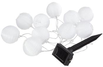 Best Season LED - Solarlichterkette "Ball" weiß 10-teilig
