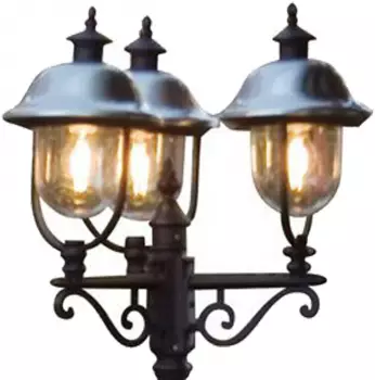 Konstsmide Parma Stehleuchte Edelstahl 3-flg. (7243-000) – Konstsmide Parma Stehleuchte Edelstahl 3-flg. (7243-000) – dreifaches Licht für sichere Gartenwege