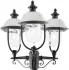 Konstsmide Parma Stehleuchte Edelstahl 3-flg. (7243-000)