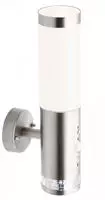 Brilliant LED Au&szlig;en-Wandleuchte "BOLE" E27 38 cm H&ouml;he, &Oslash; 8 cm, Bewegungsmelder,