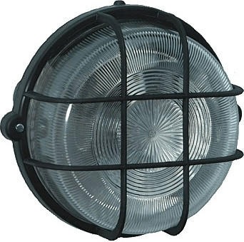 Brennenstuhl Rundleuchte Color IP 44 100 W schwarz (1270700)