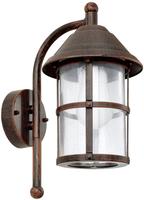 EGLO Wandleuchte "San Telmo Wandlampe, Au&szlig;enbeleuchtung, Vintage, E27, IP23, Lampe"