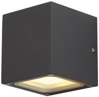 Sitra Cube 232535 Au&szlig;enwandleuchte Energiesparlampe, Led Gx53 18 W Anthrazit - Slv