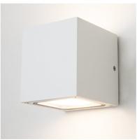 SLV 232531, SLV 232531 SITRA CUBE, Outdoor Wandleuchte, TCR-TSE, IP44, wei&szlig;, max. 18