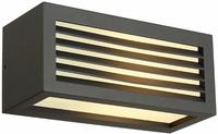SLV Wandleuchte BOX-L, aus Aluminium, f&uuml;r au&szlig;en (IP44), 230 V, Up & Down,