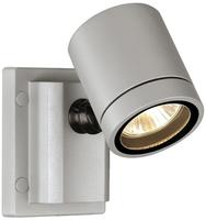 SLV NEW MYRA WALL Wandleuchte 233104 silbergrau GU10 max.50W IP55 - Silber