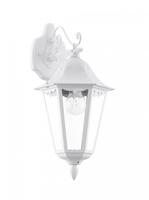 EGLO Wandleuchte "Navedo Au&szlig;en-Wandlampe, Wandlampe aus Aluguss und Glas, E27, IP44"