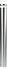 Osram Endura Style Cylinder 80 cm silber