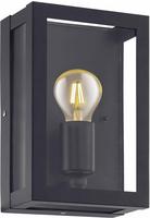EGLO Au&szlig;en-Wandleuchte "ALAMONTE 1" E27 Wandlampe au&szlig;en, L17 x H26 x B26 cm,