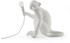 Seletti Monkey Sitting LED weiß (14882)