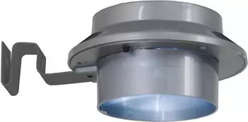Näve LED Solar-Dachrinnenleuchte 6er-Set grau