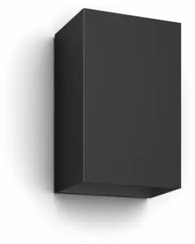 Philips Hue White & Color Ambiance Resonate Outdoor Wall Light LED schwarz (17464/30/P7)