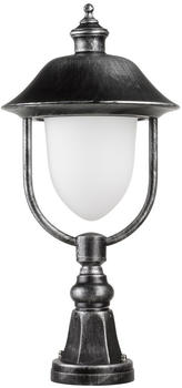 LCD Sockelleuchte 1156 schwarz silber