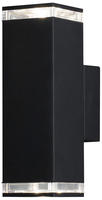 Konstsmide 407-750, Konstsmide Pollux 407-750 Au&szlig;enwandleuchte LED GU10 14W Schwarz