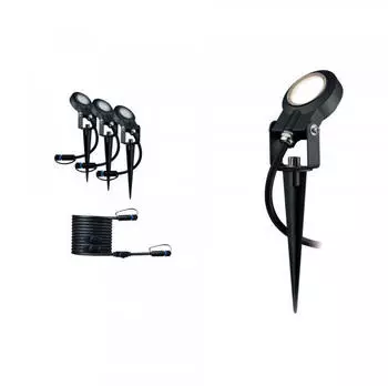 Paulmann Plug & Shine Ergänzungsset Sting IP67 3000K 3x6W dimmbar (93689)