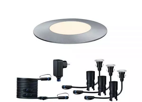 Paulmann Plug & Shine Basisset Floor Mini IP65 3000K 3x2,5W (93697)