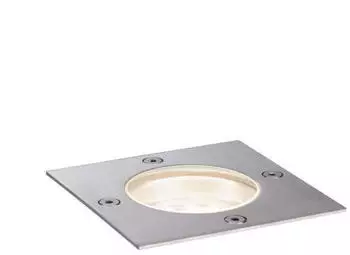 Paulmann Plug & Shine Bodeneinbauleuchte eckig IP65 3000K 4W silber (94227)