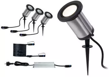 Paulmann Plug & Shine Basisset Spot Classic 3000K 3x6W IP65 (94286)