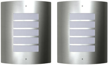 vidaXL 2x modern wall garden lamps (160162)