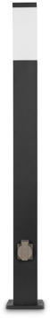 Grafner Wegleuchte 100cm mit 2 Steckdosen anthrazit (WL10799)