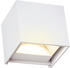 B.K.Licht LED Außen-Wandspot Cube 7W 600lm weiß (BKL1110)