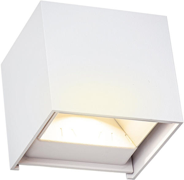 B.K.Licht LED Außen-Wandspot Cube 7W 600lm weiß (BKL1110)