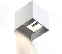 Hama Wifi-wandleuchte Wei&szlig; 16 Leds 6w, 480lm, 2700-6500k