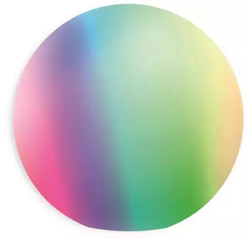 tint Calluna white+color LED-Leuchtkugel 35cm (404042)