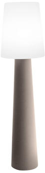 8 seasons No. 1 LED Solarstehleuchte sand (32565S)
