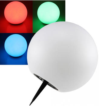 ChiliTec Solar-LED-Kugelleuchte RGB Ø25cm (23023)