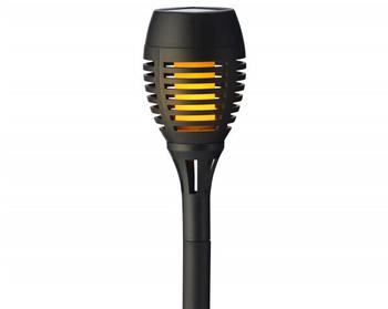 Kaemingk LED-Solar-Gartenfackel mit Flackereffekt Ø7,5cx27cm schwarz (897655) Kaemingk LED-Solar-Gartenfackel mit Flackereffekt Ø7,5cx27cm schwarz (897655)