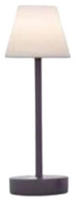 New Garden Designer TISCHLAMPE LOLA SLIM 30 anthrazit Akku dimmbar