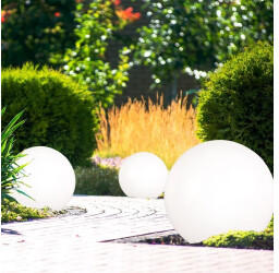 ETC Shop 3er-Set LED-Solarleuchten 43cm
