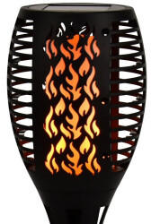 ETC Shop Veranda LED Solar-Steckleuchte 2er-Set schwarz (89023_2)