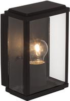 Brilliant Au&szlig;en-Wandleuchte "Gaia" E27 1 Stk. Au&szlig;enwandlampe schwarz
