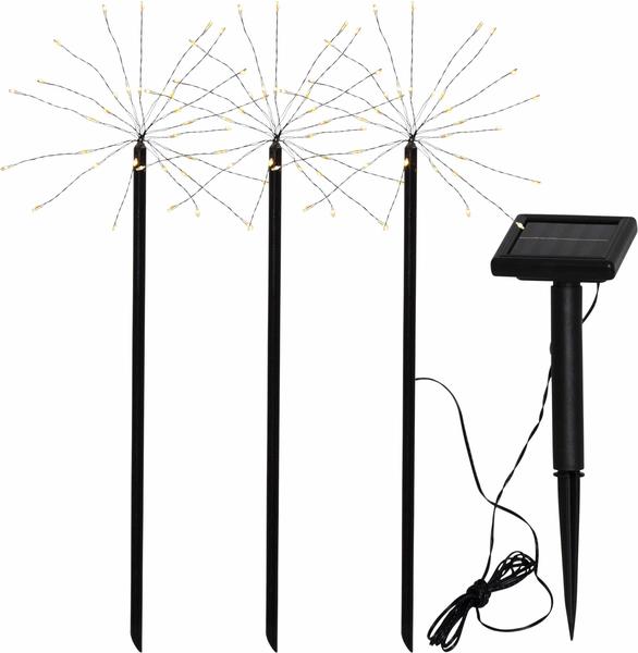 Best Season LED-Solarstab Fireworks 3er-Set (480-58)