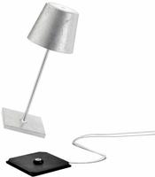 Zafferano LD0320BFA, Zafferano LED-Akkuleuchte Poldina Pro Mini Blattsilber
