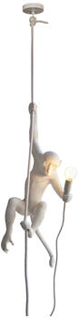 Seletti Monkey Ceiling Hanging LED weiß