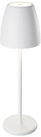 Megatron MT68051 TAVOLA LED-Au&szlig;entischlampe 2W Warmwei&szlig; Wei&szlig;, Antik