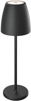 Megatron MT68050 TAVOLA LED-Au&szlig;entischlampe 2W Warmwei&szlig; Schwarz