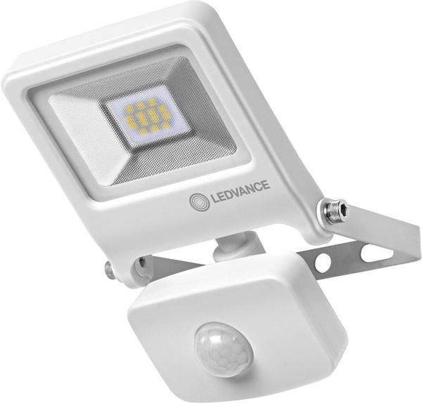 LEDVANCE ENDURA FLOOD Sensor Warm White 10W 3000K WT White