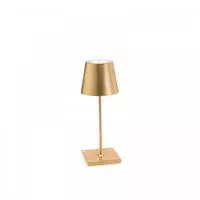 Zafferano LD0320BFO, Zafferano LED-Akkuleuchte Poldina Pro Mini Blattgold