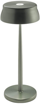 Zafferano Sister Light 32,8cm USB-Akkuleuchte grün eloxiert (LD0300V3)