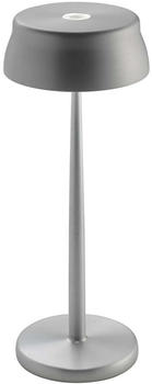 Zafferano Sister Light 32,8cm USB-Akkuleuchte silber (LD0300A3)