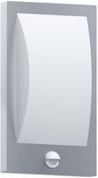 EGLO Wandleuchte "Verres Au&szlig;en-Wandlampe, Au&szlig;enleuchte, silber, wei&szlig;, IP44,