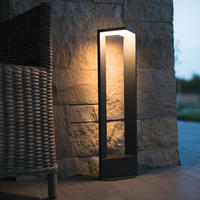 HEITRONIC Au&szlig;en-Stehlampe "Bonita" LED-Board Warmwei&szlig;