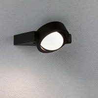 Paulmann LED Au&szlig;en-Wandleuchte "Swivea IP44 183x206mm 3000K 8W 440lm 230V Anthrazit