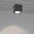 Konstsmide LED-Deckenaufbaustrahler Cesena anthrazit IP54 für den Außenbereich