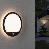Paulmann LED Au&szlig;en-Wandleuchte "Au&szlig;enpanel Lamina rund 280mm 3000K 14,5W 1200lm