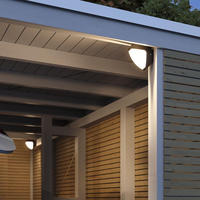 Paulmann Park + Light LED Au&szlig;enwandleuchte Ikosea Bewegungsmelder IP44 50x203mm